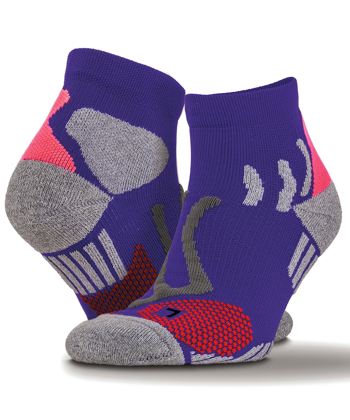 Technical compression sports socks - Purple