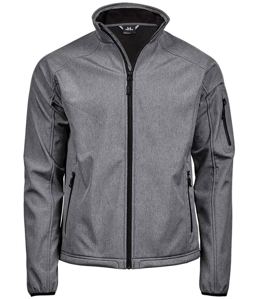 Tee Jays Lightweight Performance Soft Shell Jacket - Grey Melange