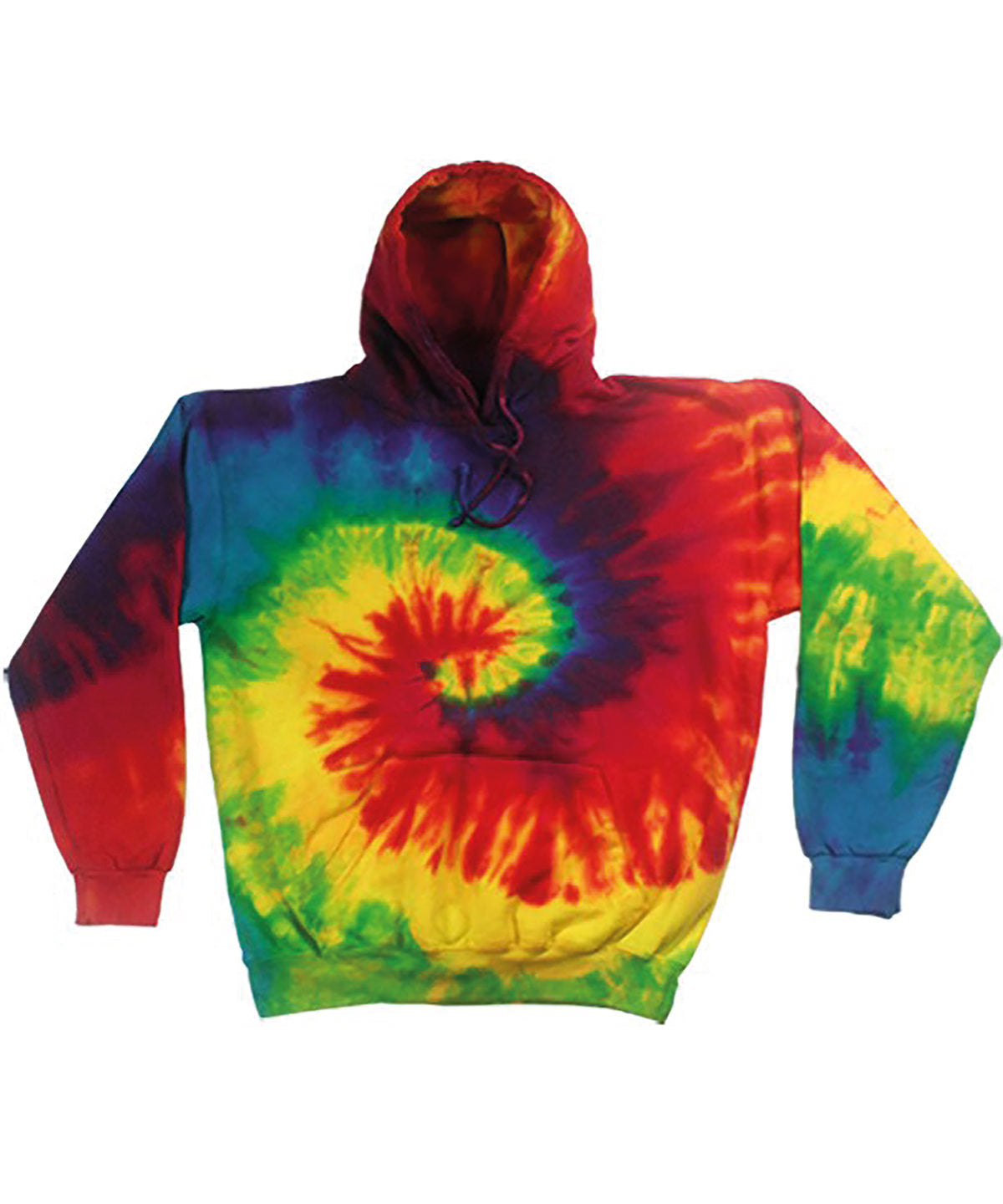 Rainbow tie-dye hoodie - Rainbow
