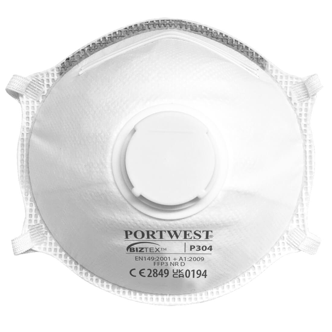 FFP3 Valved Dolomite Light Cup Respirator (Pk10)