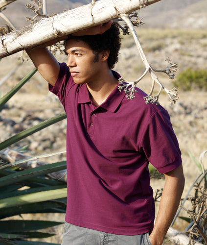 Fruit of the Loom Heavyweight Polo Shirt