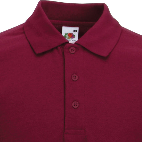 Fruit of the Loom Heavyweight Polo Shirt