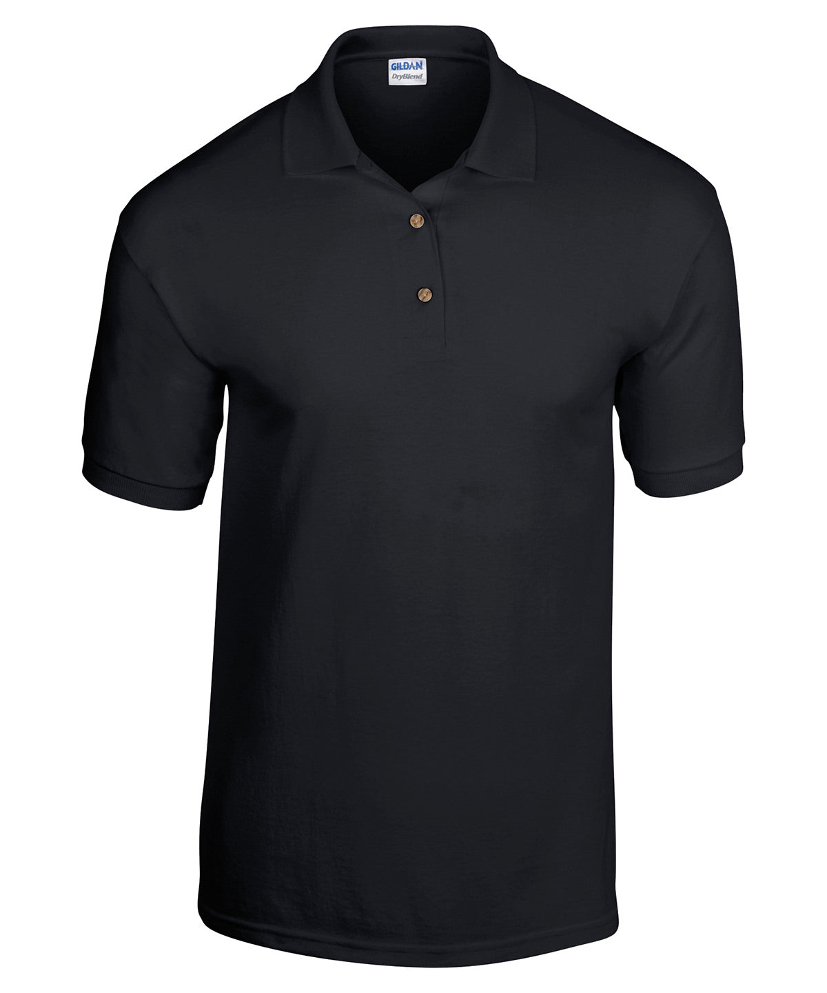 DryBlend® Jersey knit polo - Black