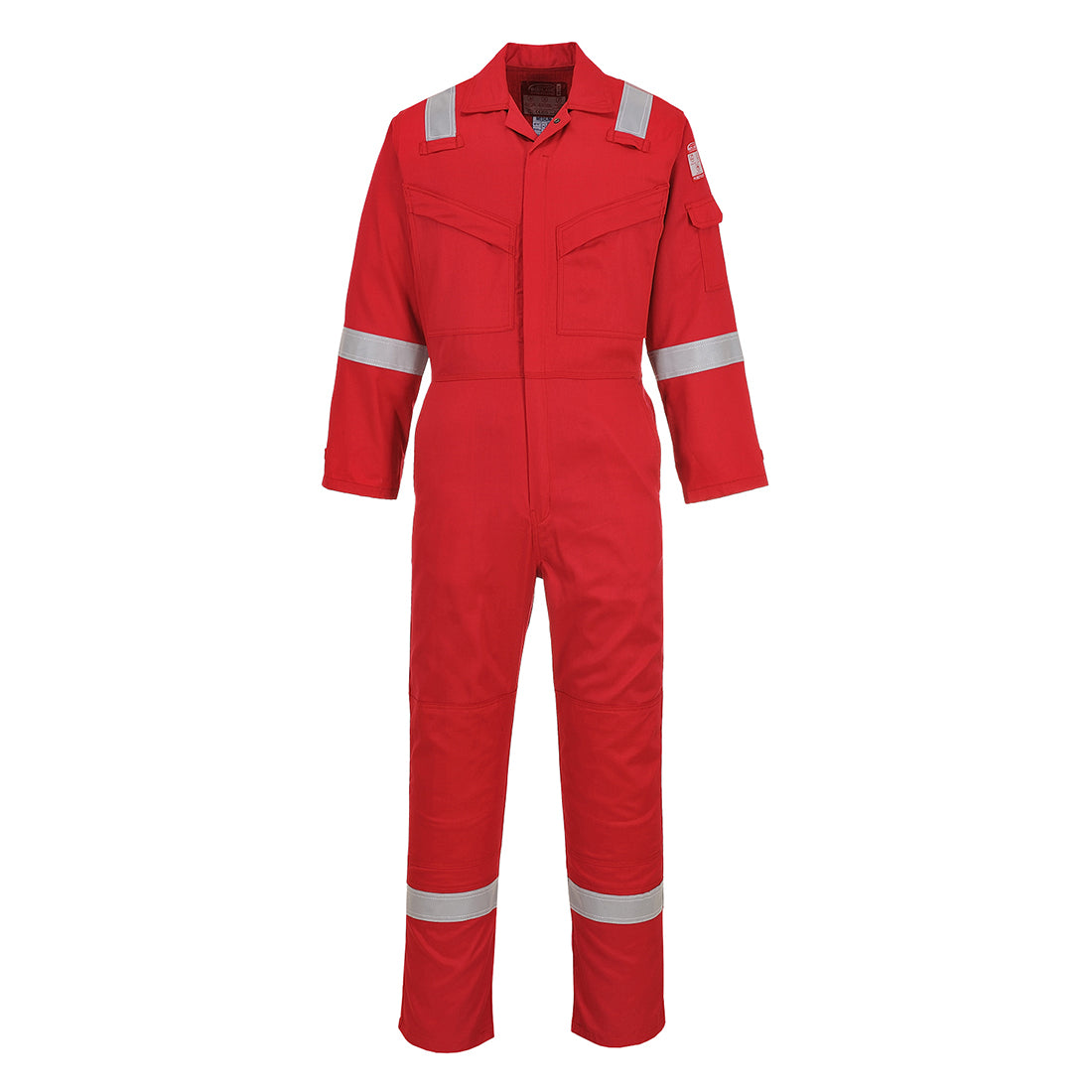 Flame Resistant Super Light Weight Anti-Static Coverall 210g - Red