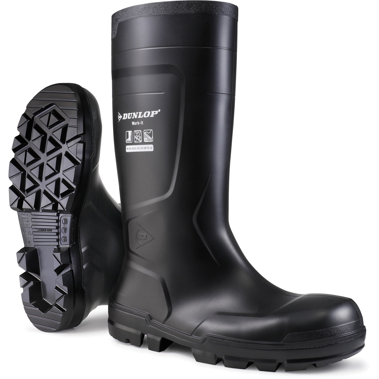 Work-It Full Safety Wellington - Black
