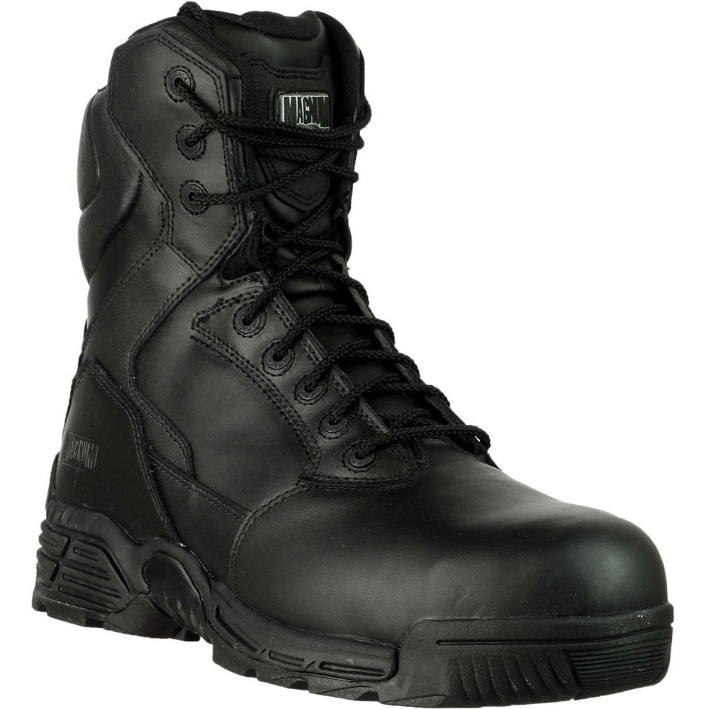 Magnum Mens Magnum Stealth Force 8" Leather S3 Work Safety Boot Black