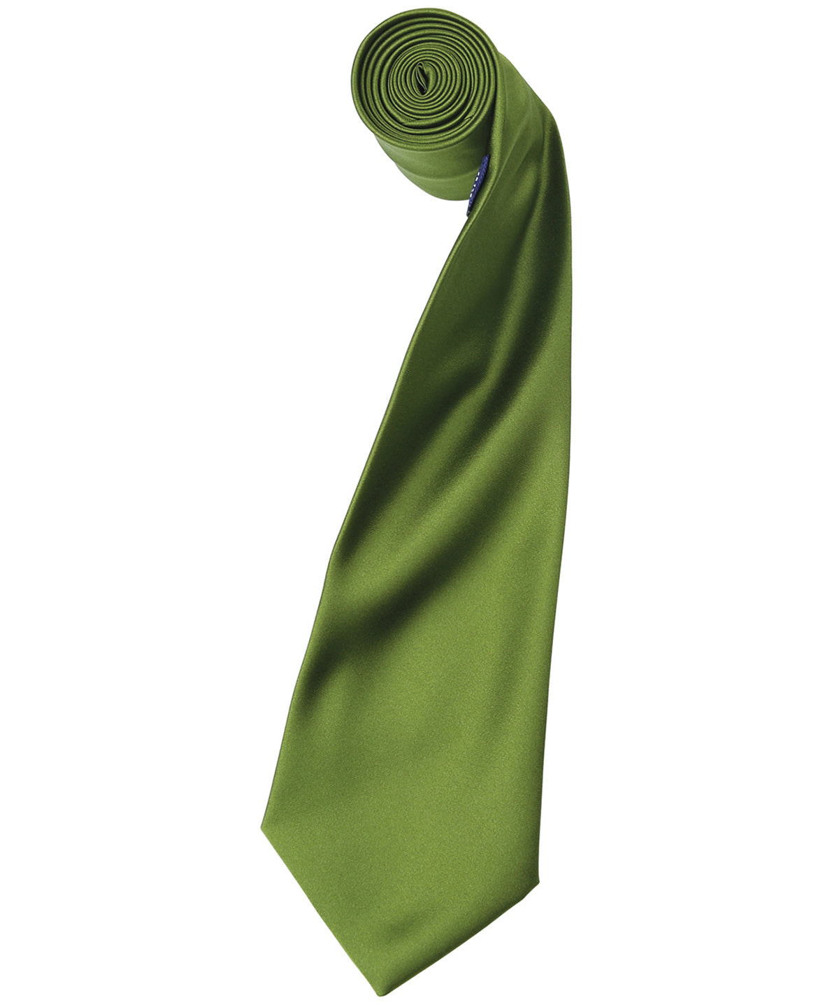 'Colours' satin tie - OasisGreen