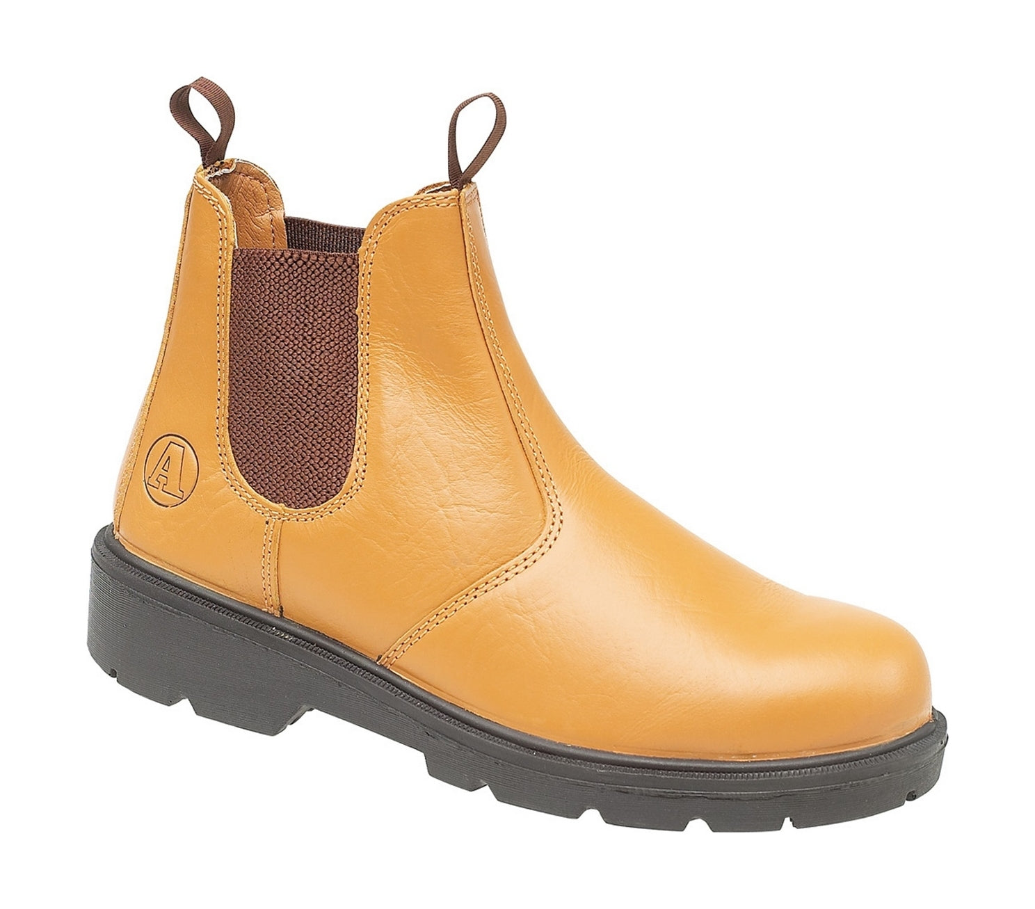 Tan Safety Dealer Boots