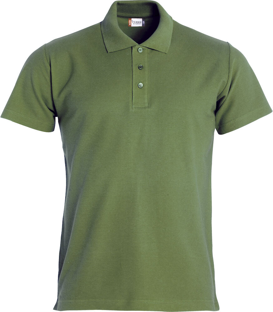Basic Polo - army green