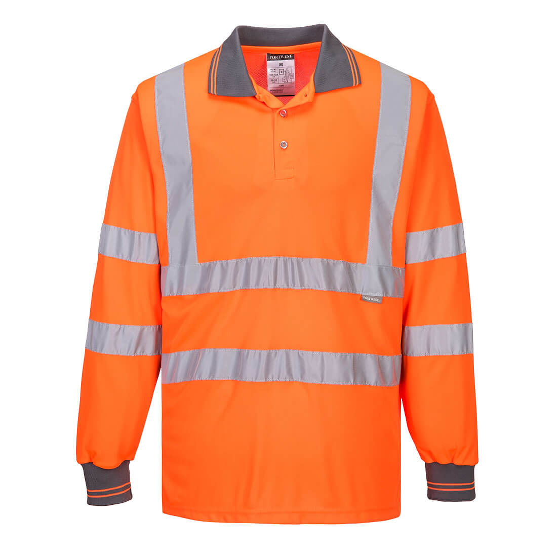 Hi-Vis Polo Shirt L/S 