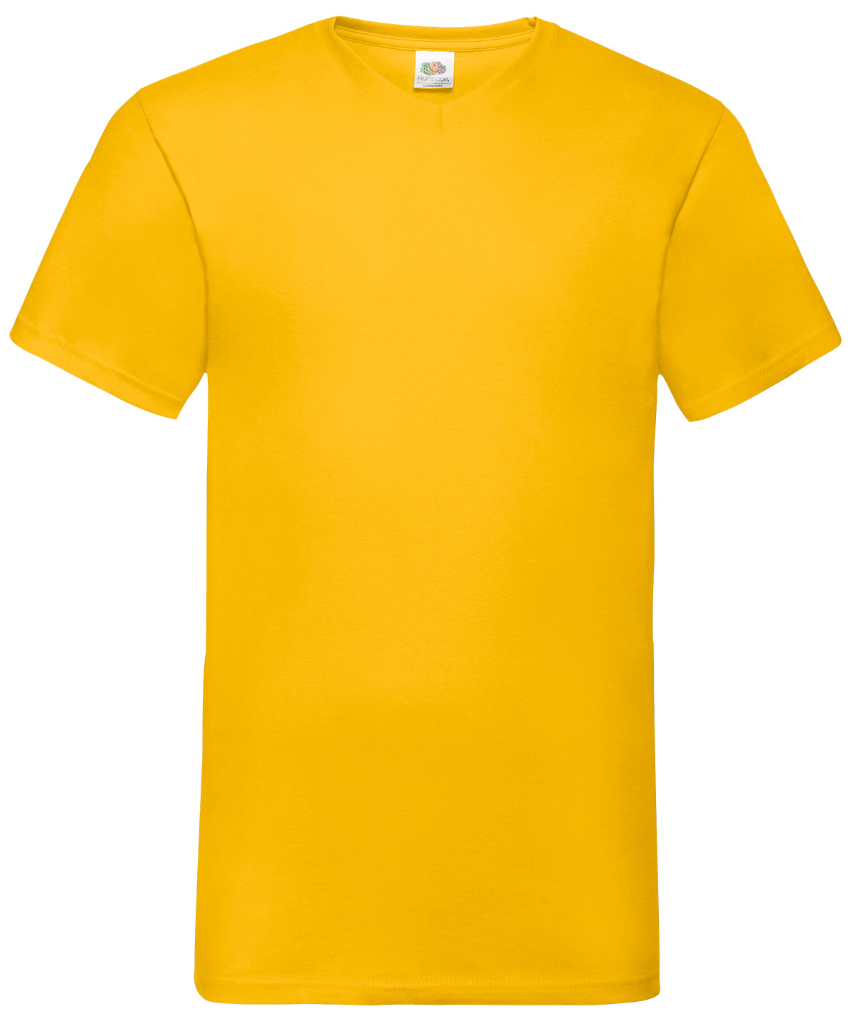 Valueweight v-neck T - Sunflower