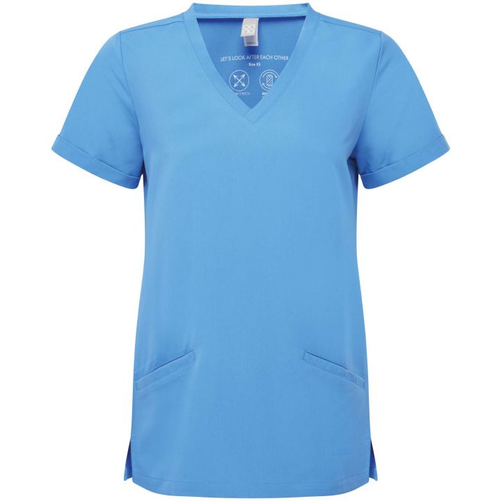 Women’s 'Invincible' Onna-stretch tunic - Ceil Blue