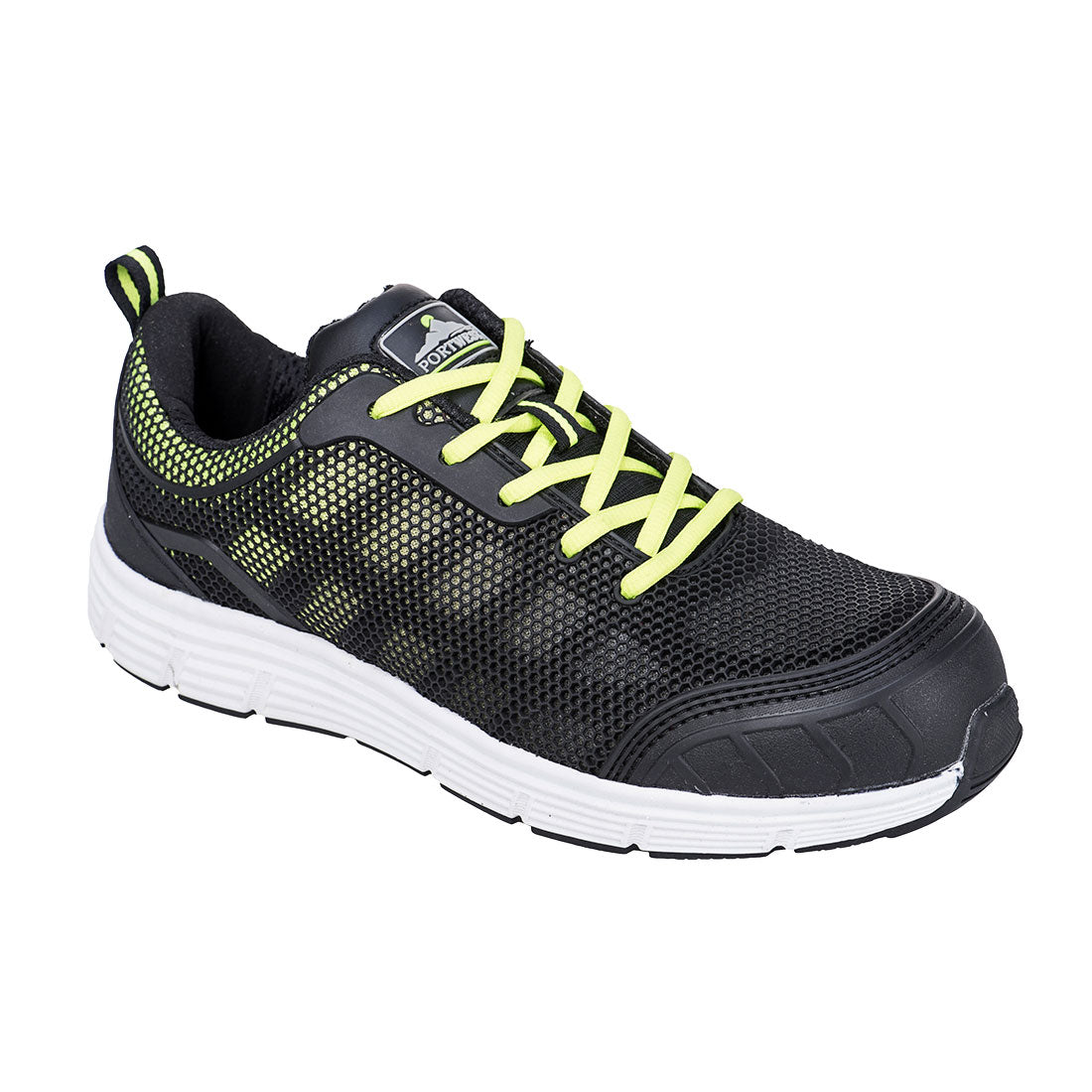 Steelite Tove Trainer S1P - Black/Green