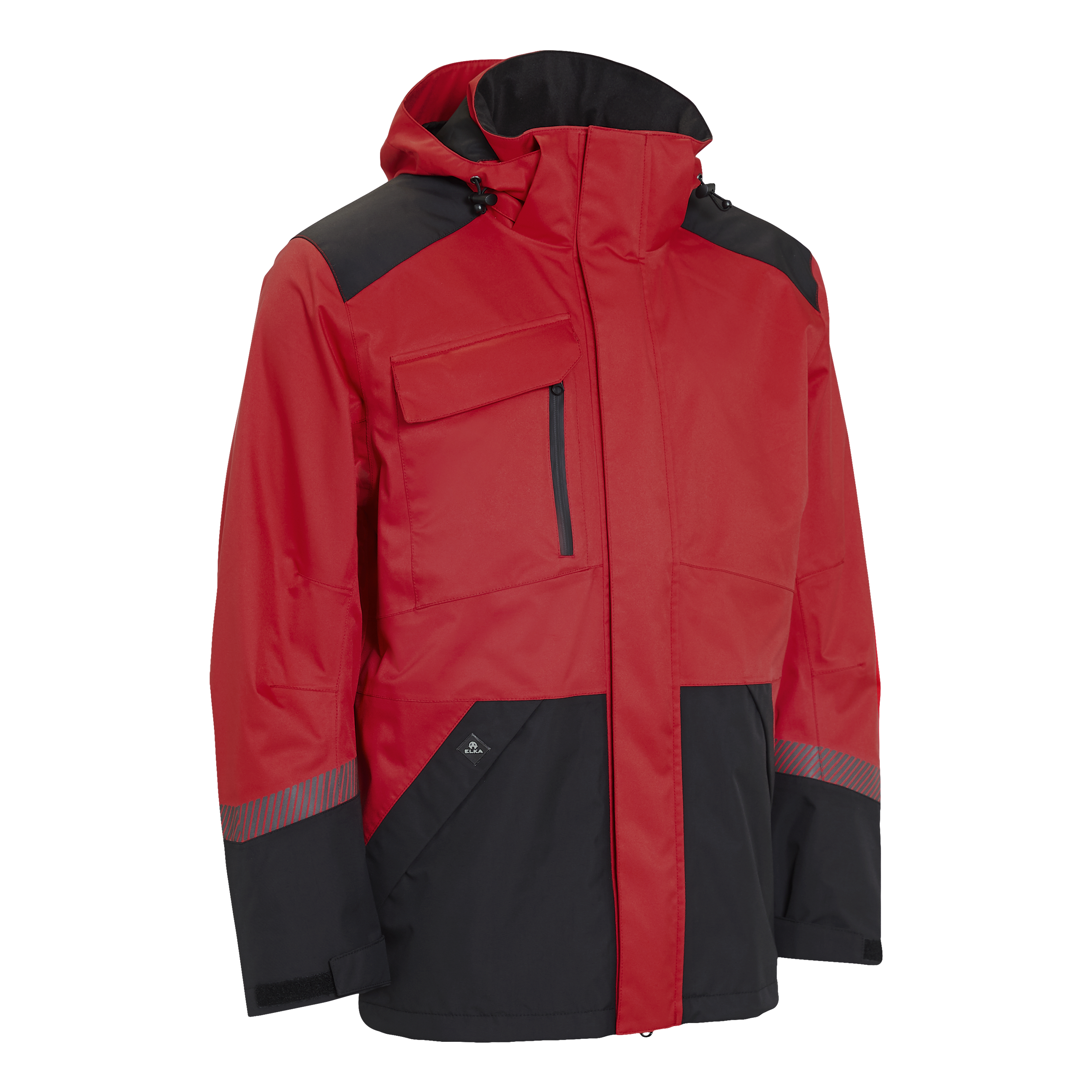 Working Xtreme Stretch Jacket - Red/Black