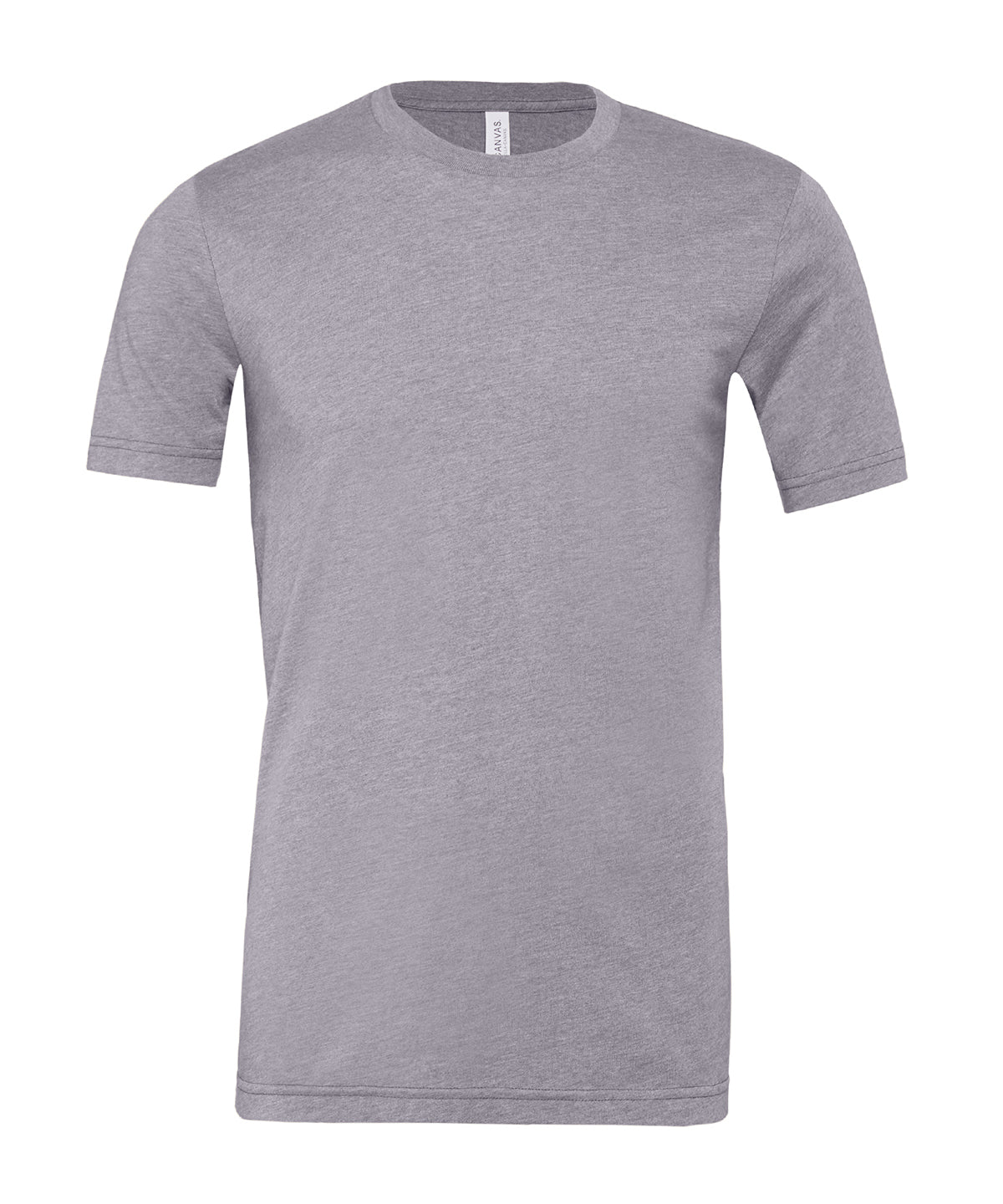 Unisex heather CVC short sleeve t-shirt - Heather Storm