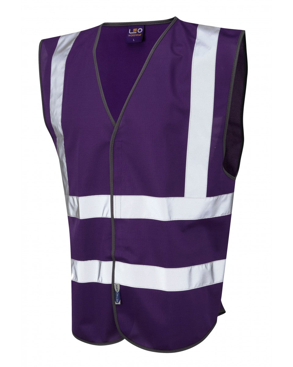 PILTON Coloured Reflective Waistcoat - Purple
