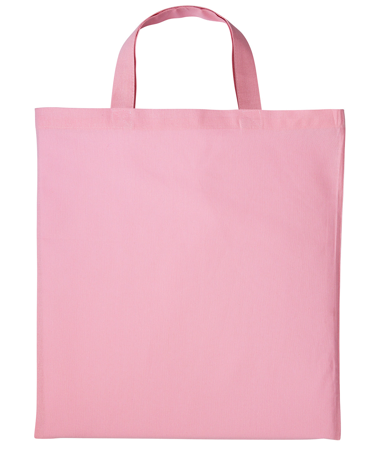 Cotton shopper short handle - Light Pink