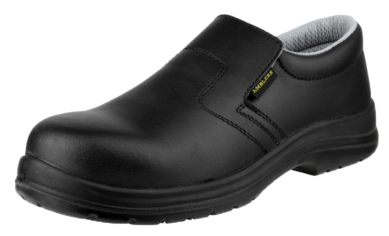 Amblers Safety Mens FS661 Slip On Waterproof Safety Shoes Black