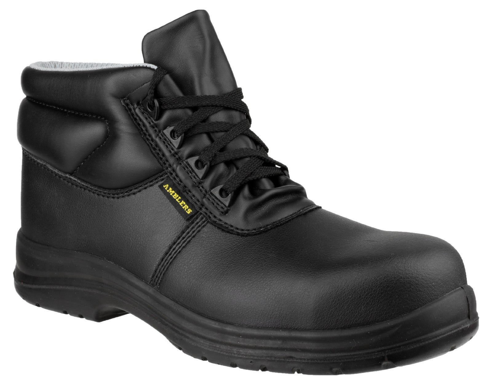 Amblers Safety Mens FS663 ESD Waterproof Safety Boots Black