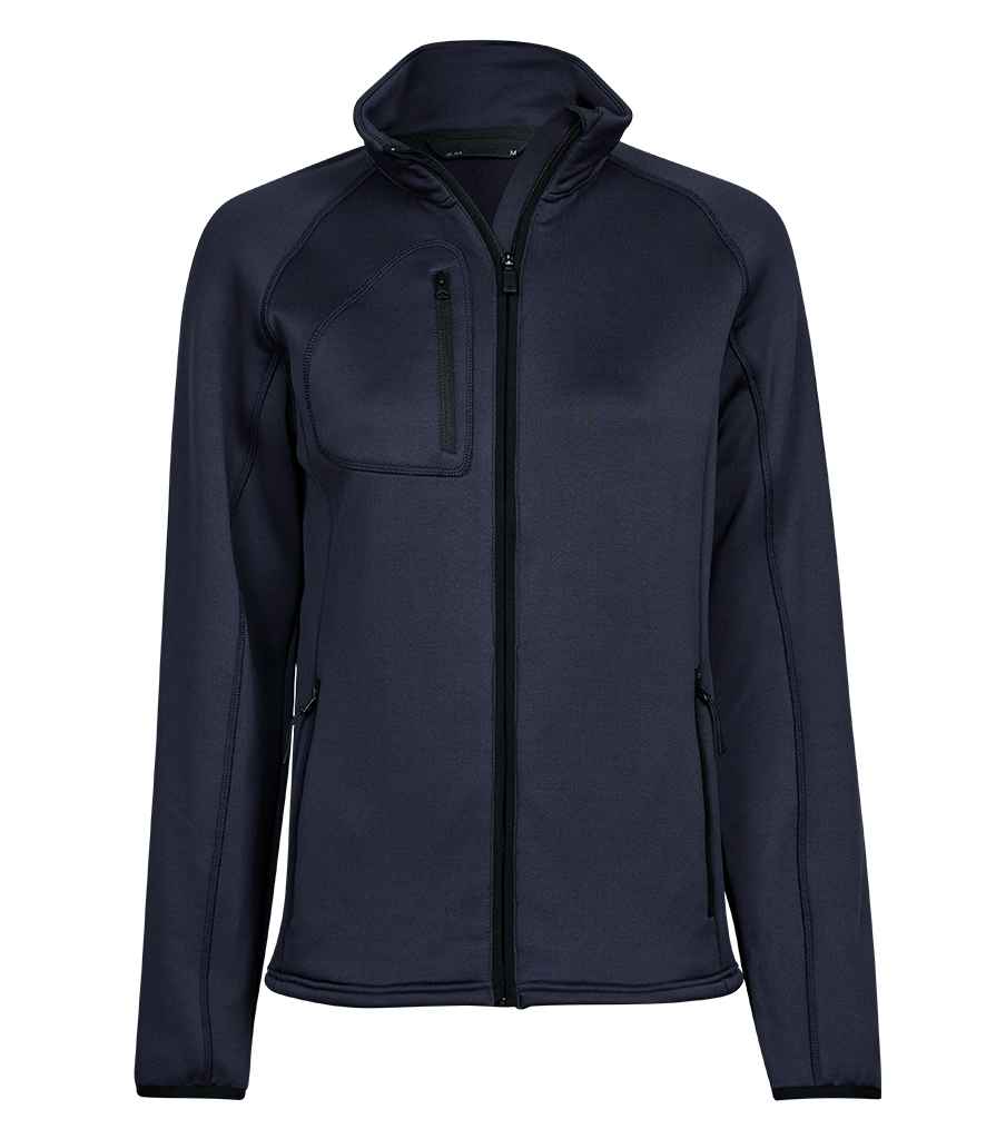 Tee Jays Ladies Stretch Fleece Jacket - Navy