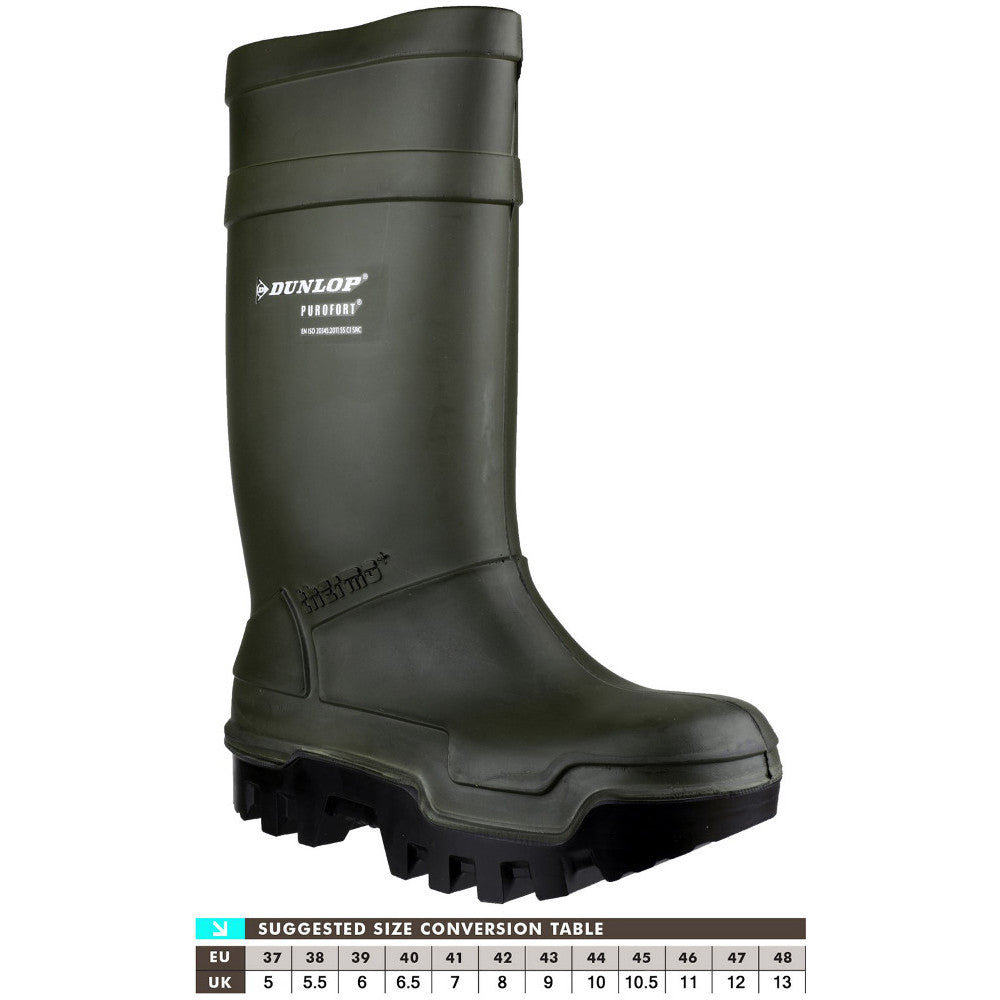 Dunlop Mens Purofort Thermo+ Insulated S5 SRC Full Safety Welly Boots