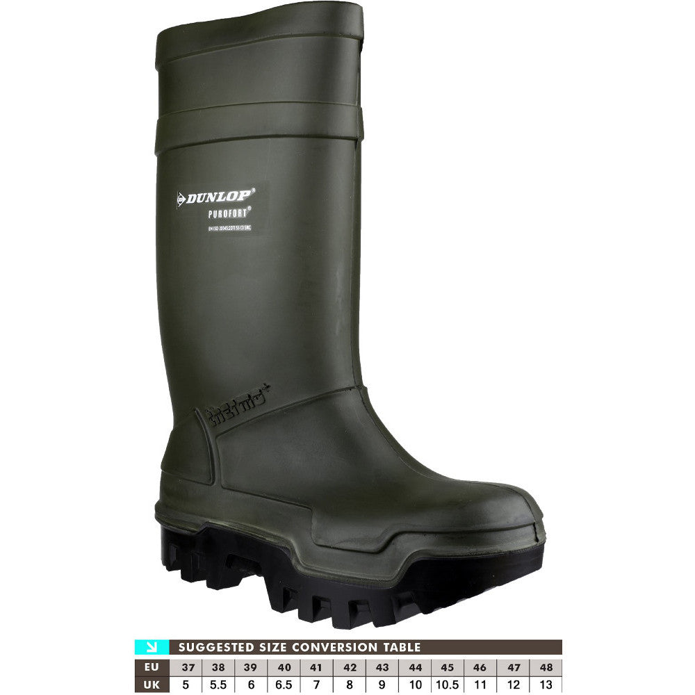 Dunlop Mens Purofort Thermo+ Insulated S5 SRC Full Safety Welly Boots