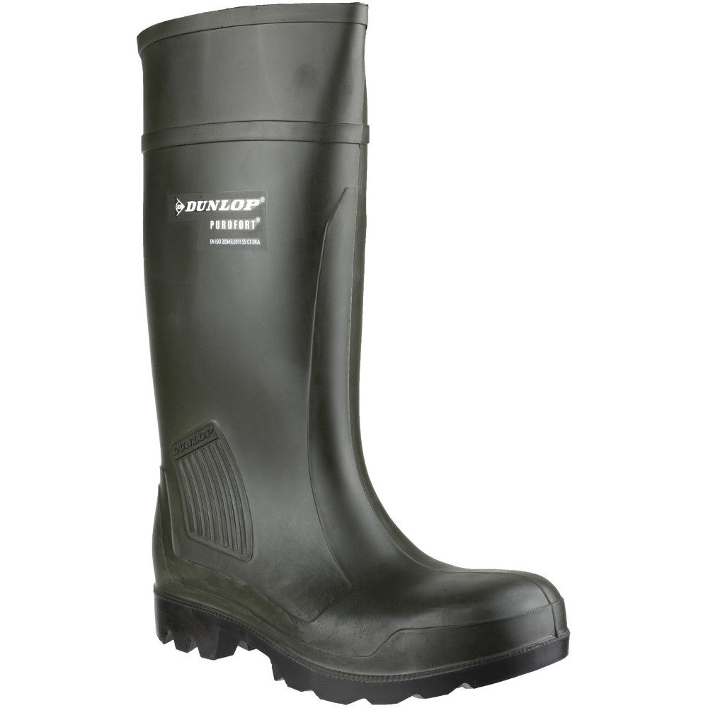 Dunlop Mens Purofort Professional Steel Toe & Mid Safety Welly Boots