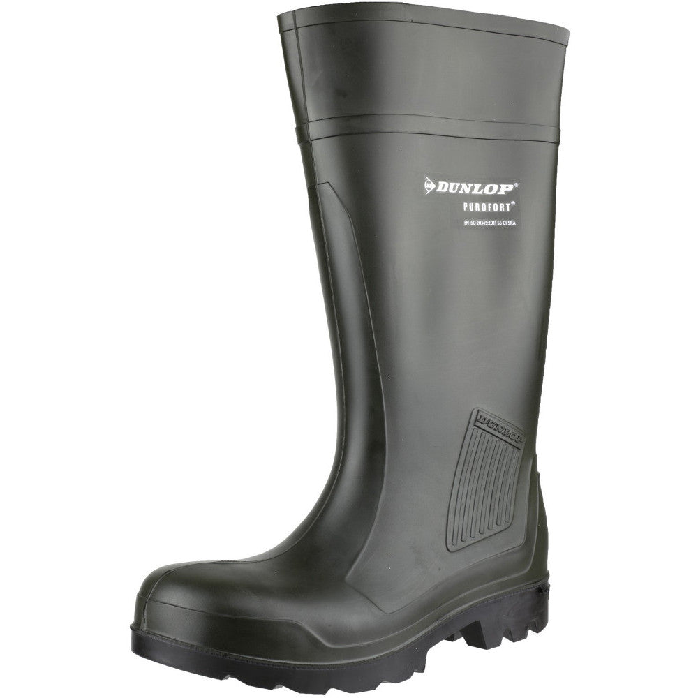 Dunlop Mens Purofort Professional Steel Toe & Mid Safety Welly Boots