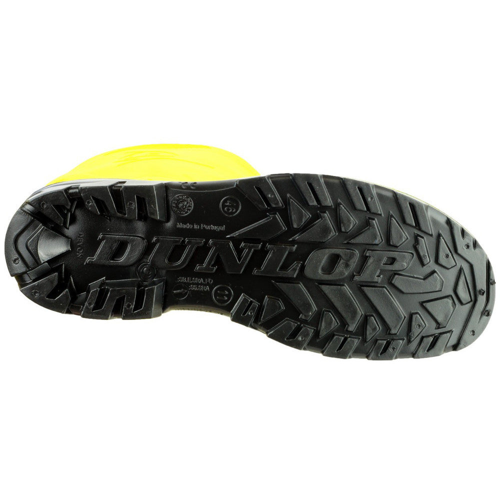 Dunlop Mens Devon Steel Toe & Midsole S5 SRA Safety Wellington Boots