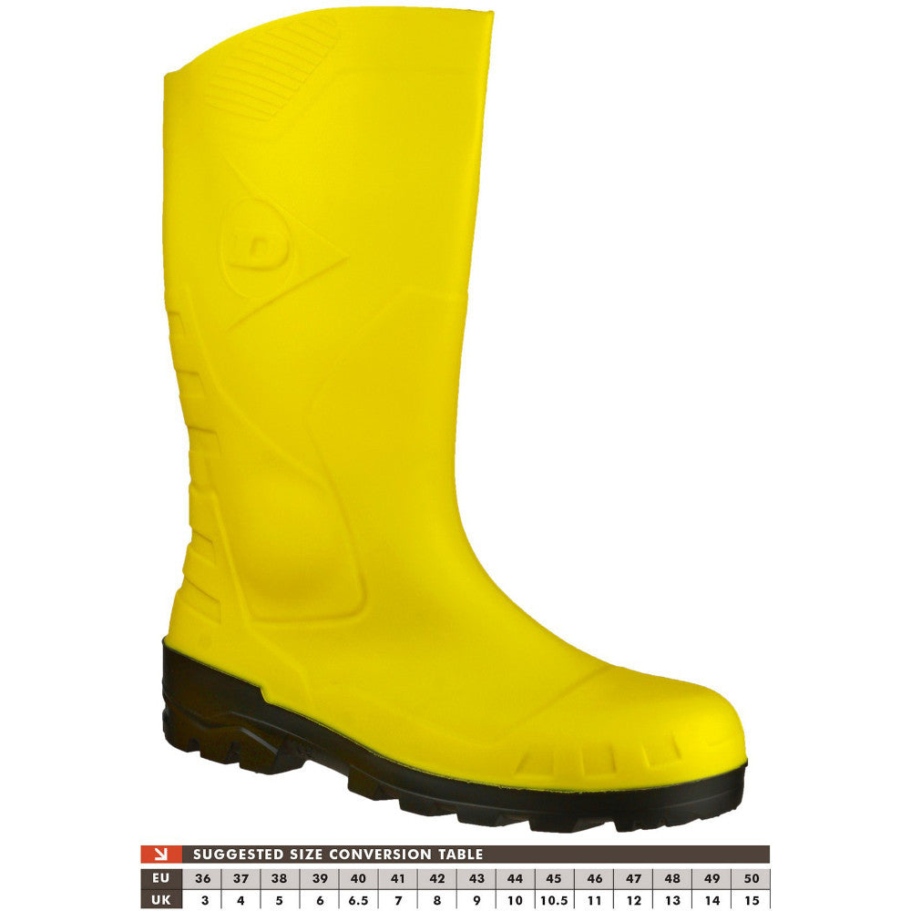 Dunlop Mens Devon Steel Toe & Midsole S5 SRA Safety Wellington Boots