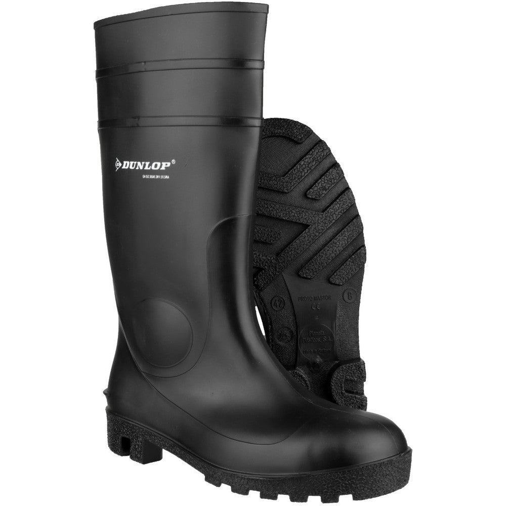 Dunlop Mens Protomastor 142PP Steel Toe & Mid Safety Wellington Boots
