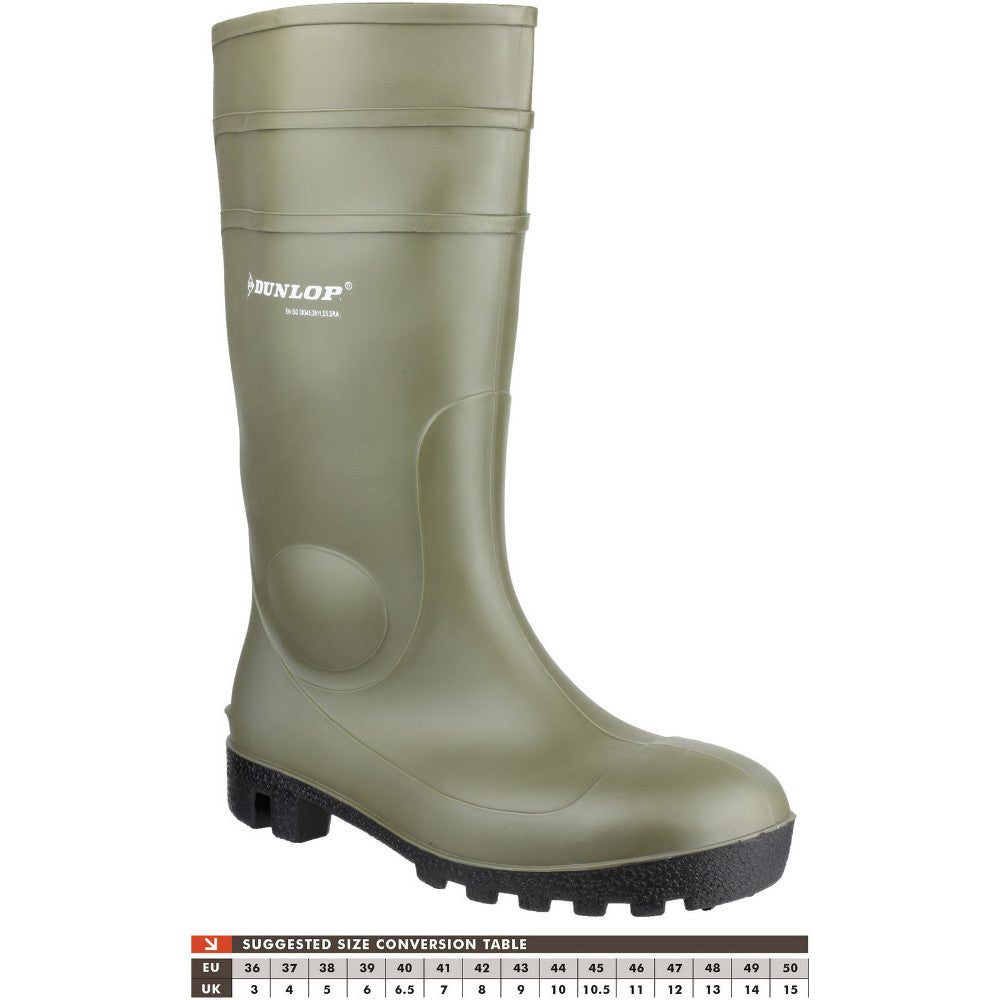 Dunlop Mens Protomastor 142VP Steel Toe & Mid Safety Wellington Boots