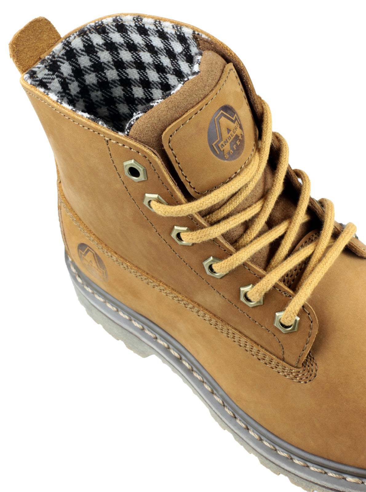 Amblers Safety Mens FS103 Leather Safety Boots Brown