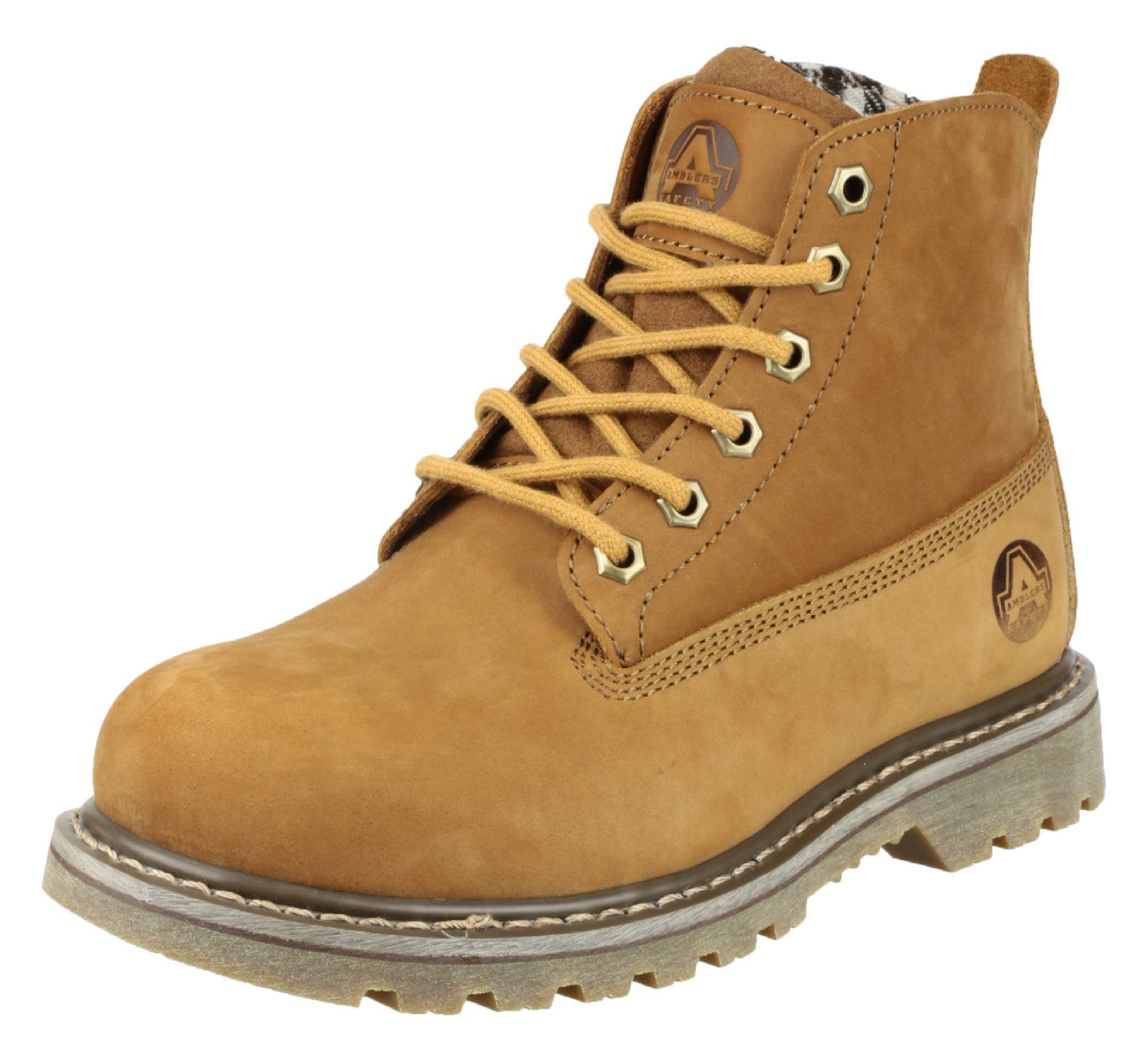 Amblers Safety Mens FS103 Leather Safety Boots Brown