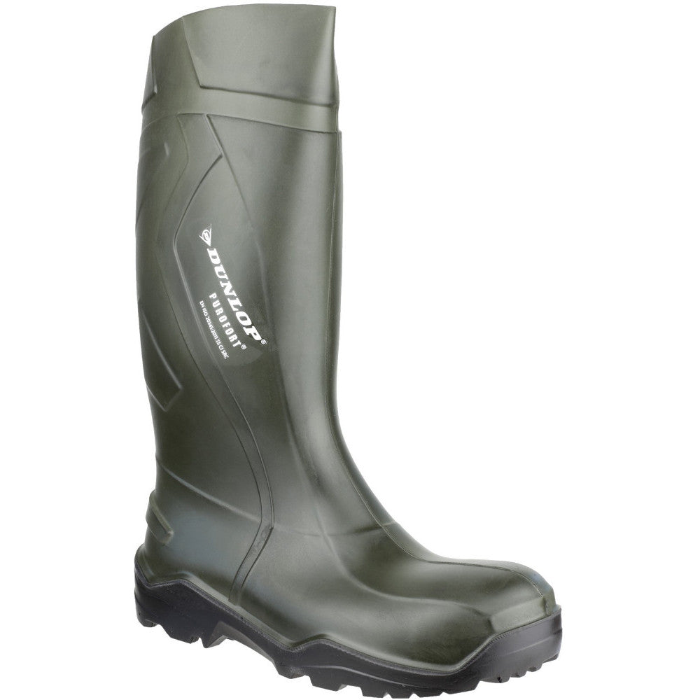 Dunlop Mens Purofort+ Steel Toe & Midsole Safety Wellington Boots
