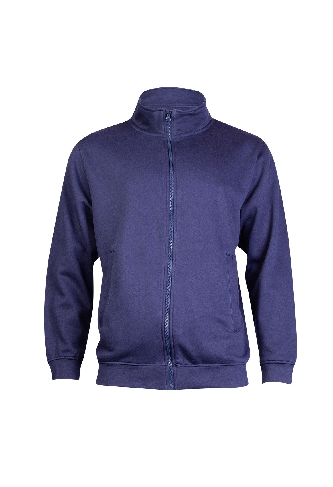 Deluxe Unisex Sweat Jacket - Navy