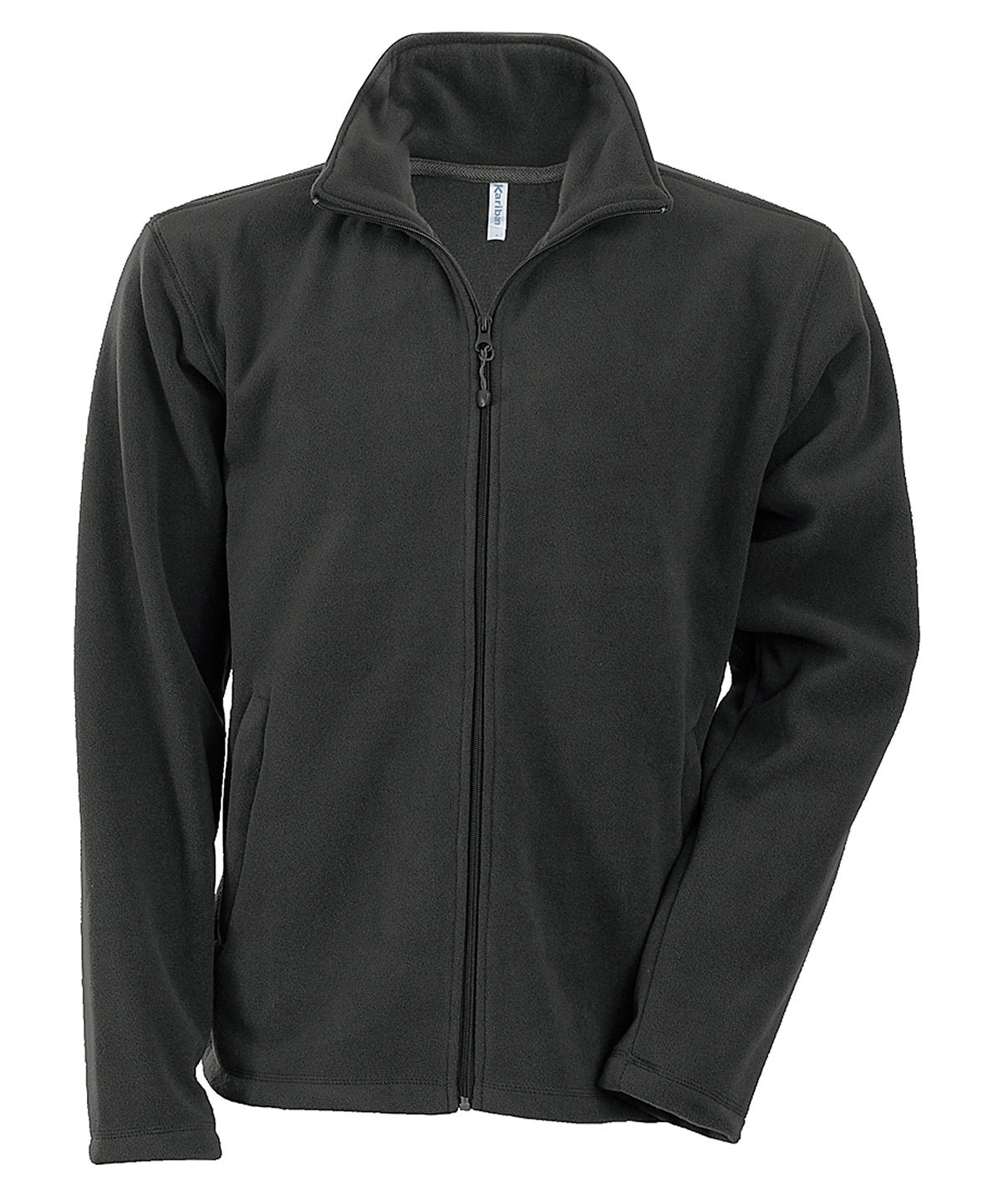 Falco full zip microfleece jacket - Dark Grey