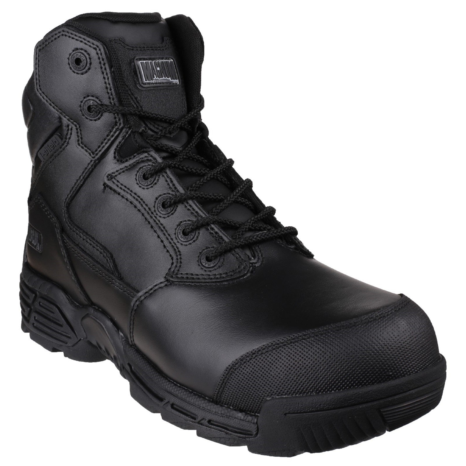 Stealth Force 6.0 Side-Zip CT CP Uniform Safety Boot - Black
