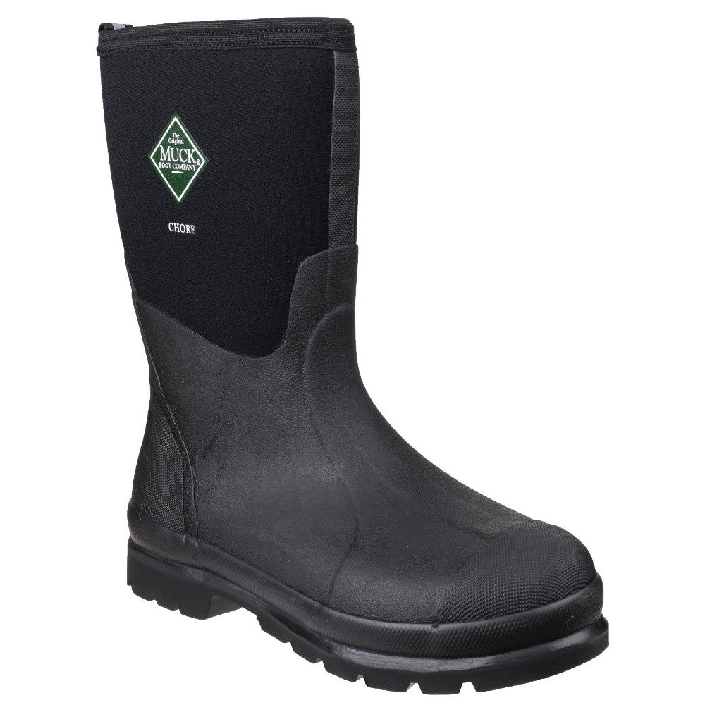 Muck Boots Mens Chore Classic Mid Warm Breathable Wellington Boot