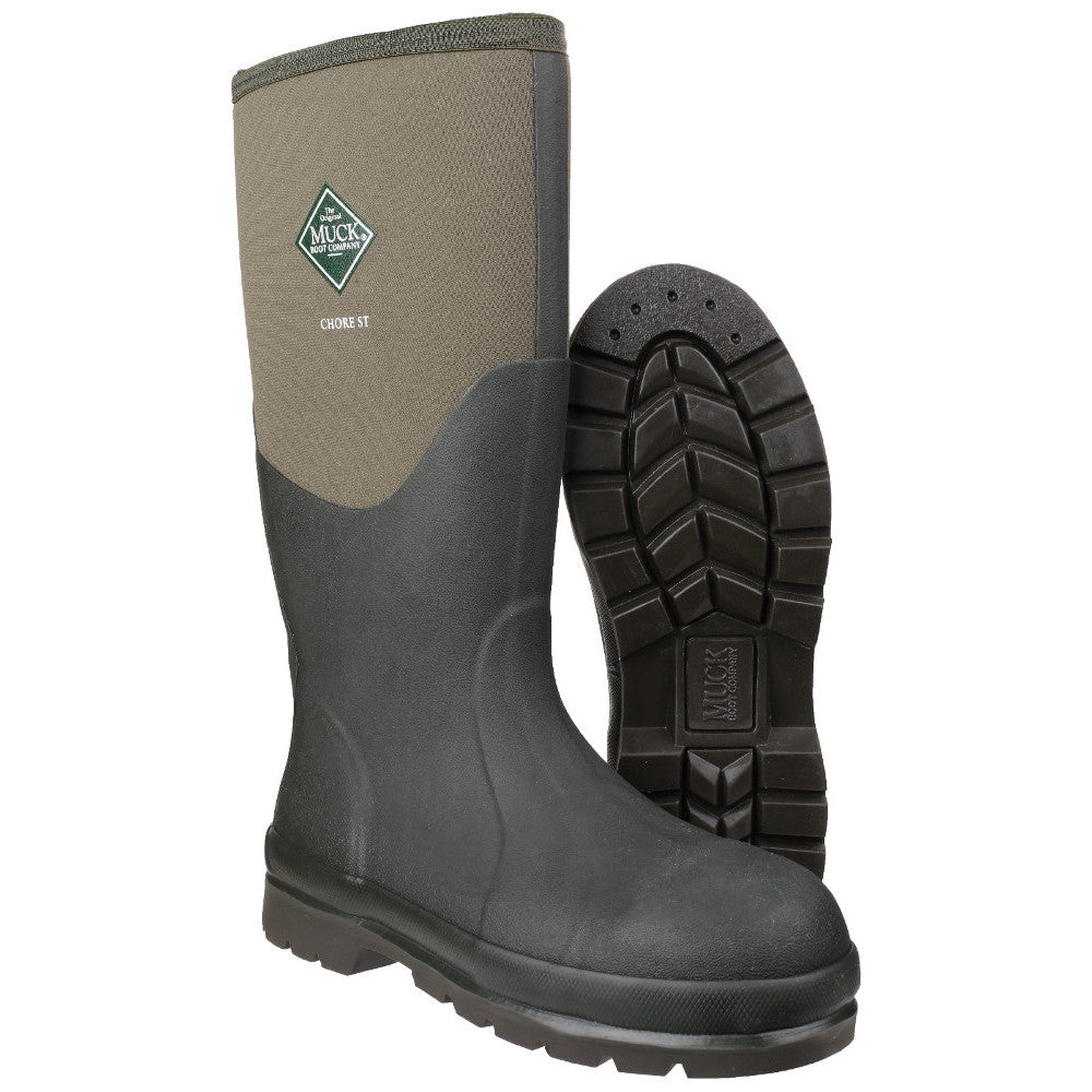 Muck Boots Mens Chore Classic High Safety Wellington Boot
