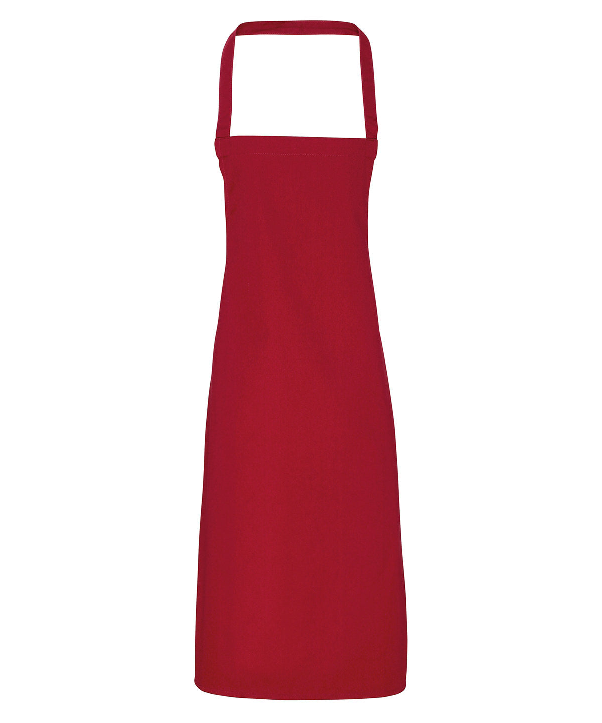 100% Cotton apron - organic certified - Burgundy