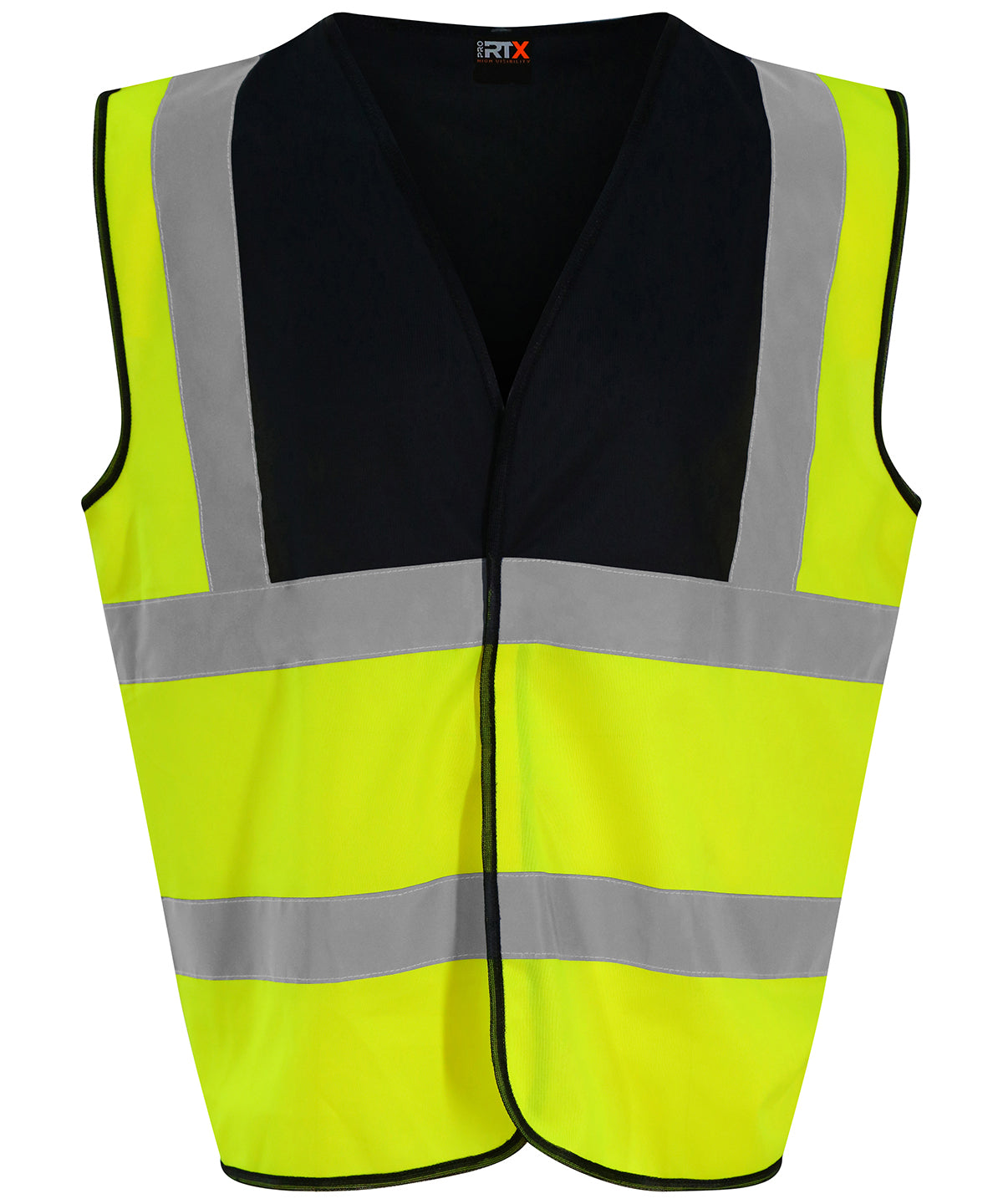 Hi-Vis Waistcoat - HV Yellow/ Black