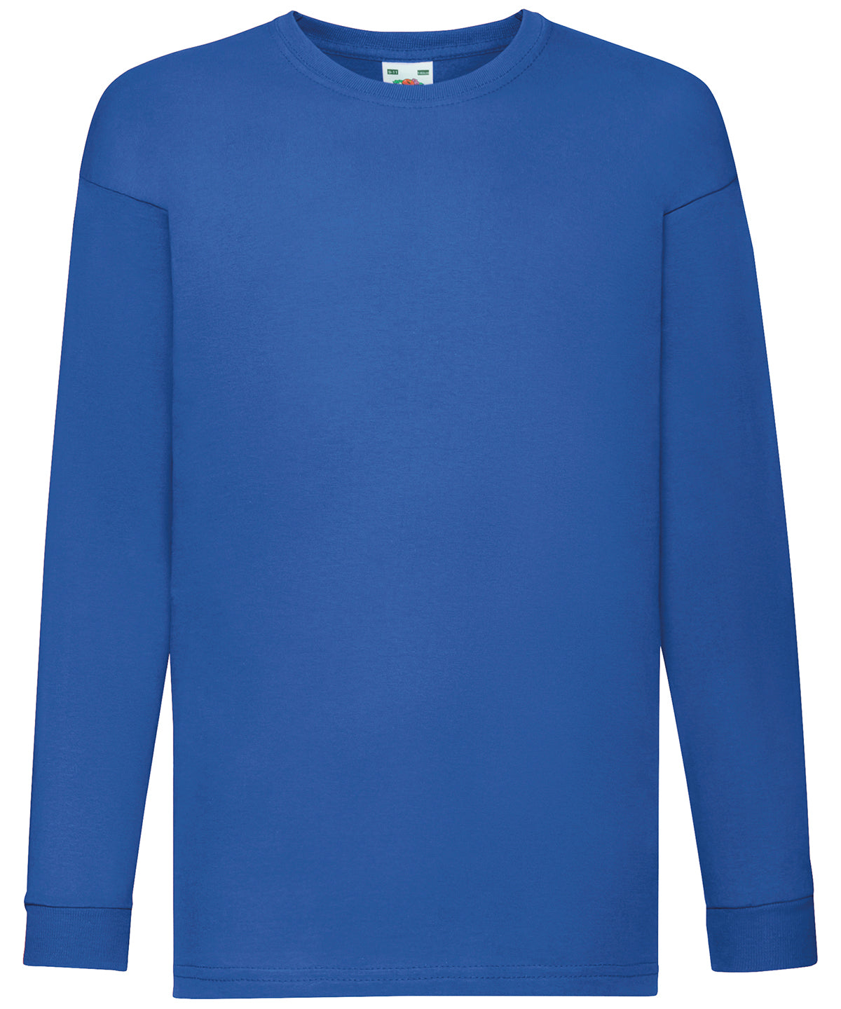 Kids long sleeve valueweight T - Royal