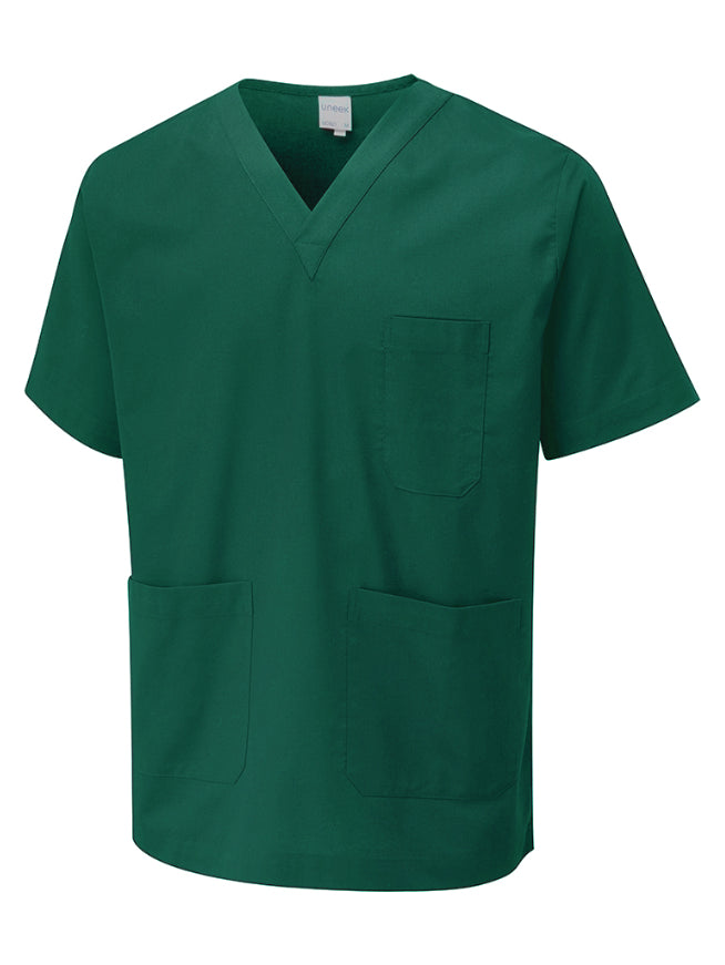 Scrub Tunic - Bottle Green