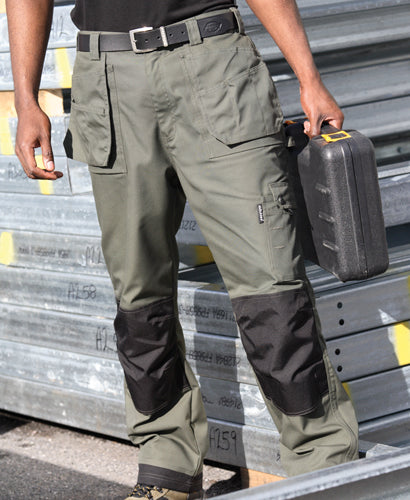 Dickies Mens Eisenhower Polycotton Multipocket Workwear Cargo Trousers