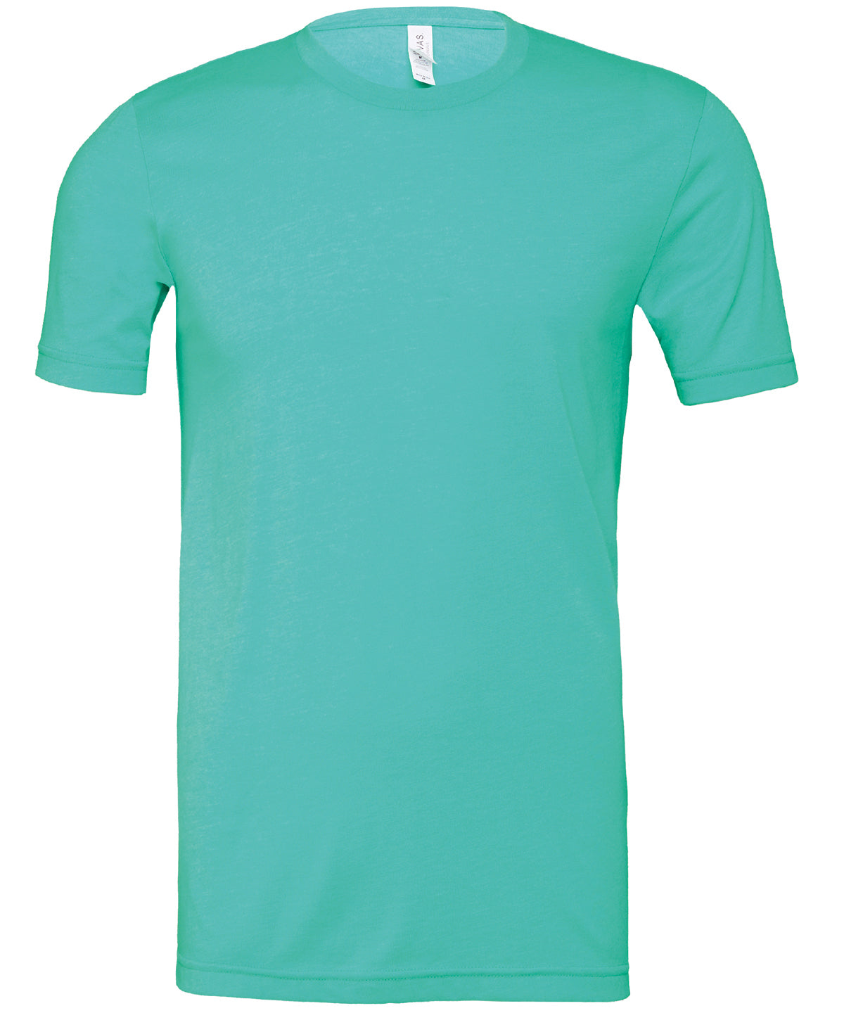 Unisex heather CVC short sleeve t-shirt - Heather Sea Green