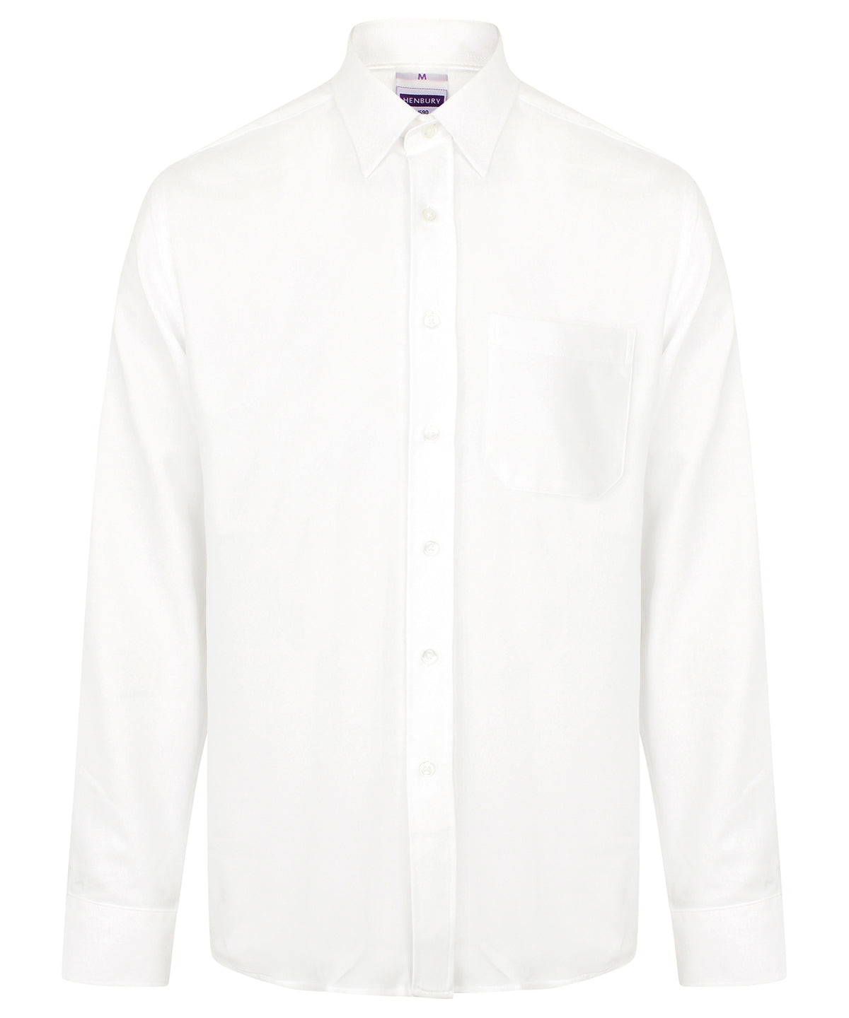 Wicking antibacterial long sleeve shirt - White