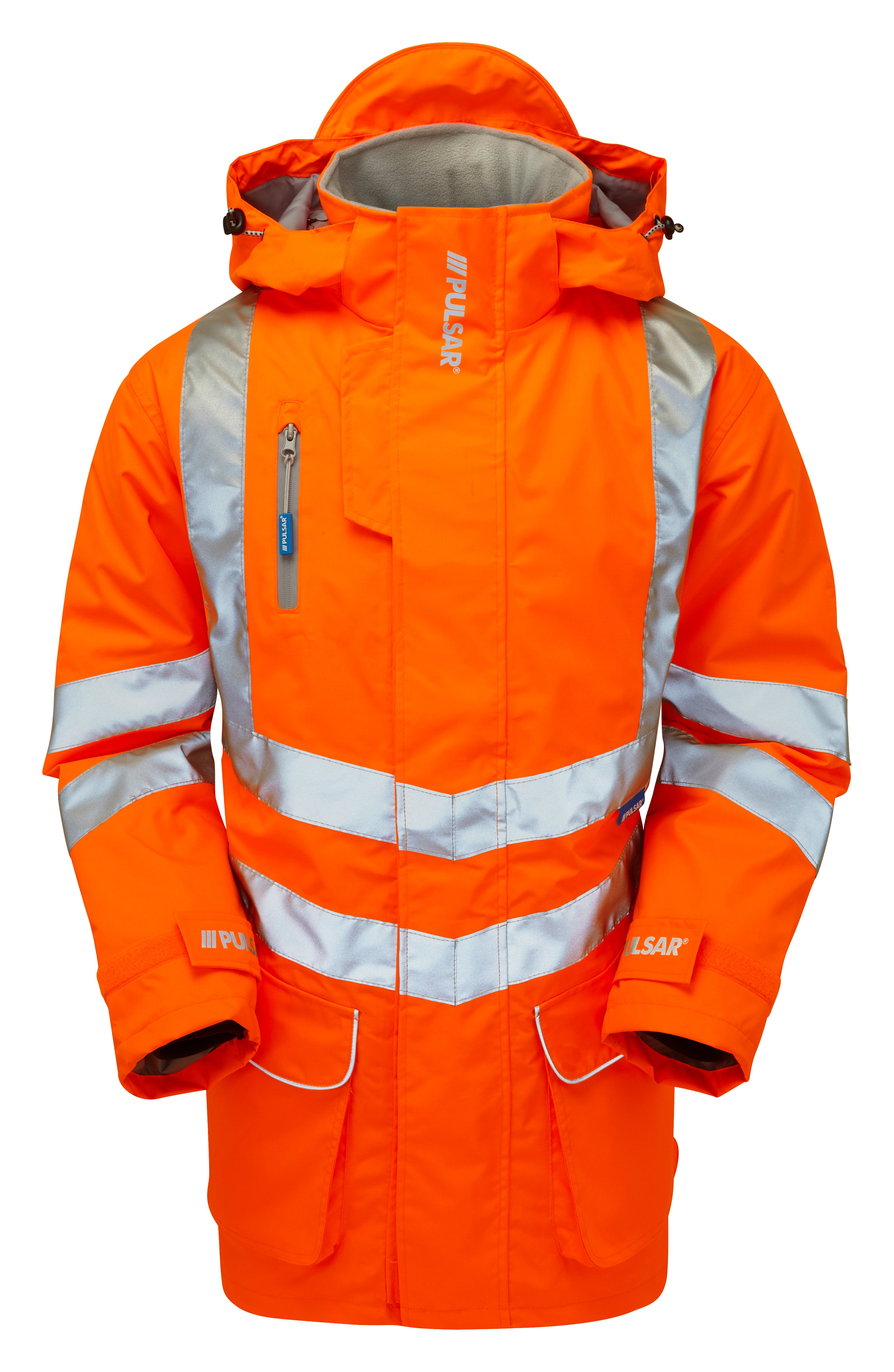 PULSAR® HV Orange Mesh Lined Storm Coat
