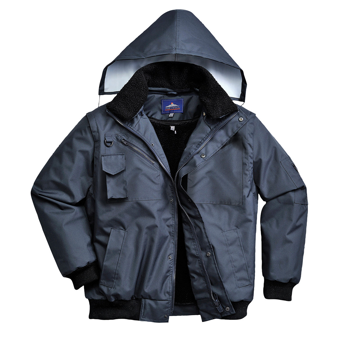4-in-1 Bomber Jacket - Navy