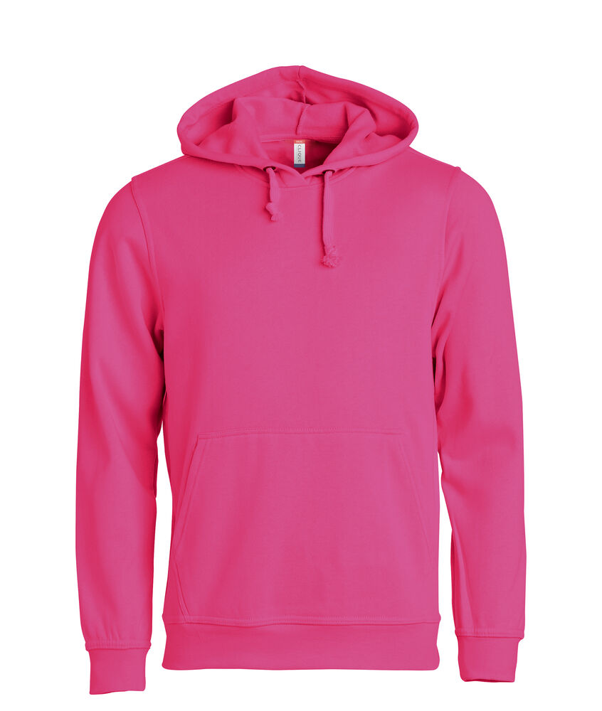 Basic Hoodie - Bright Cerise